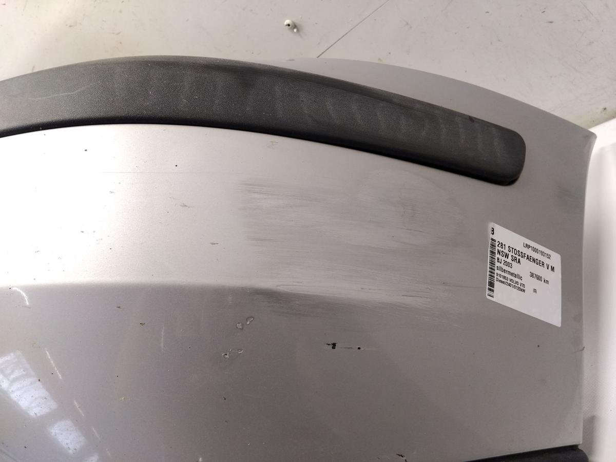 Volvo V70 2 original Stoßfänger Stoßstange vorn silbermetallic für SRA Bj.2003