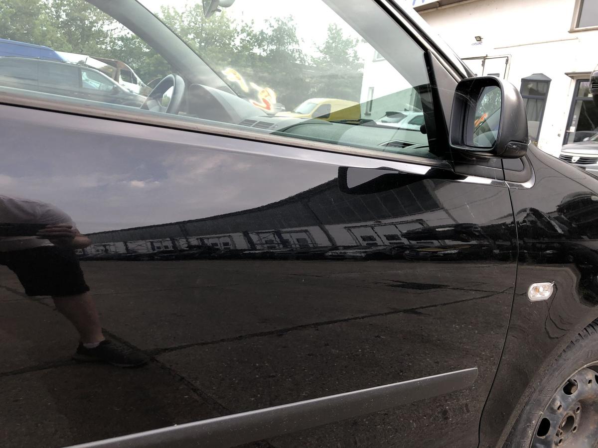 VW Polo 9N 9N1 T&uuml;r vorn rechts Beifahrert&uuml;r Rohbau LC9Z Black Magic 3 t&uuml;rer