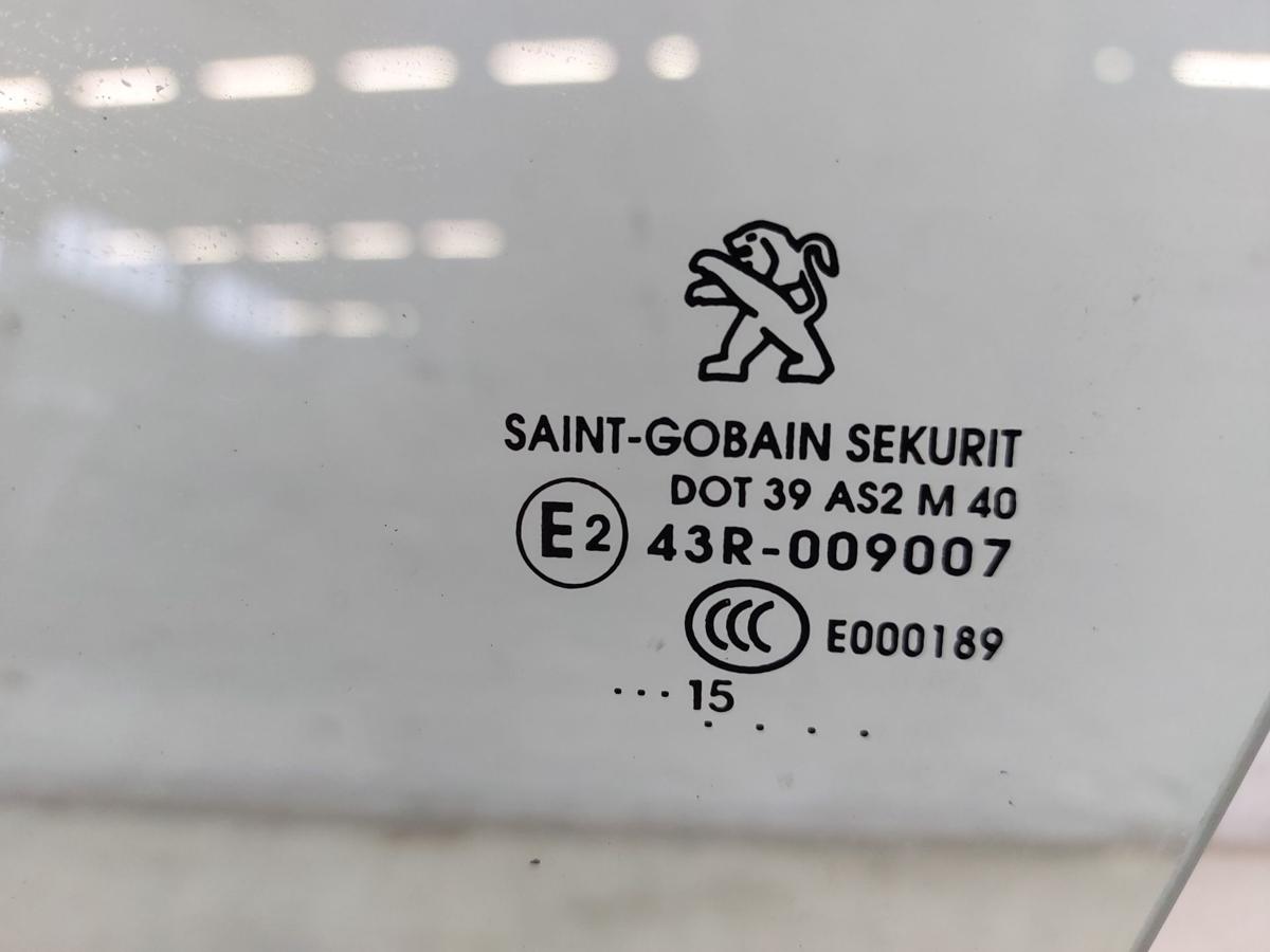 Peugeot 308 SW T9 T&uuml;rscheibe vorne links Seitenscheibe coloriert