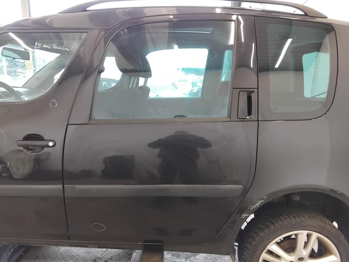 Skoda Roomster 5J T&uuml;r hinten links LF9R Blackmagicmetallic BJ2008