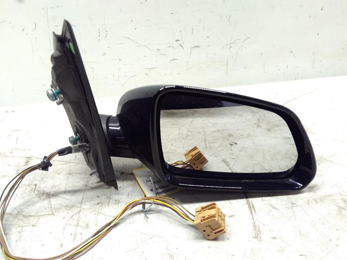 VW Polo 9N3 original Au&szlig;enspiegel rechts L041 schwarz elektrisch&beheizt BJ2005