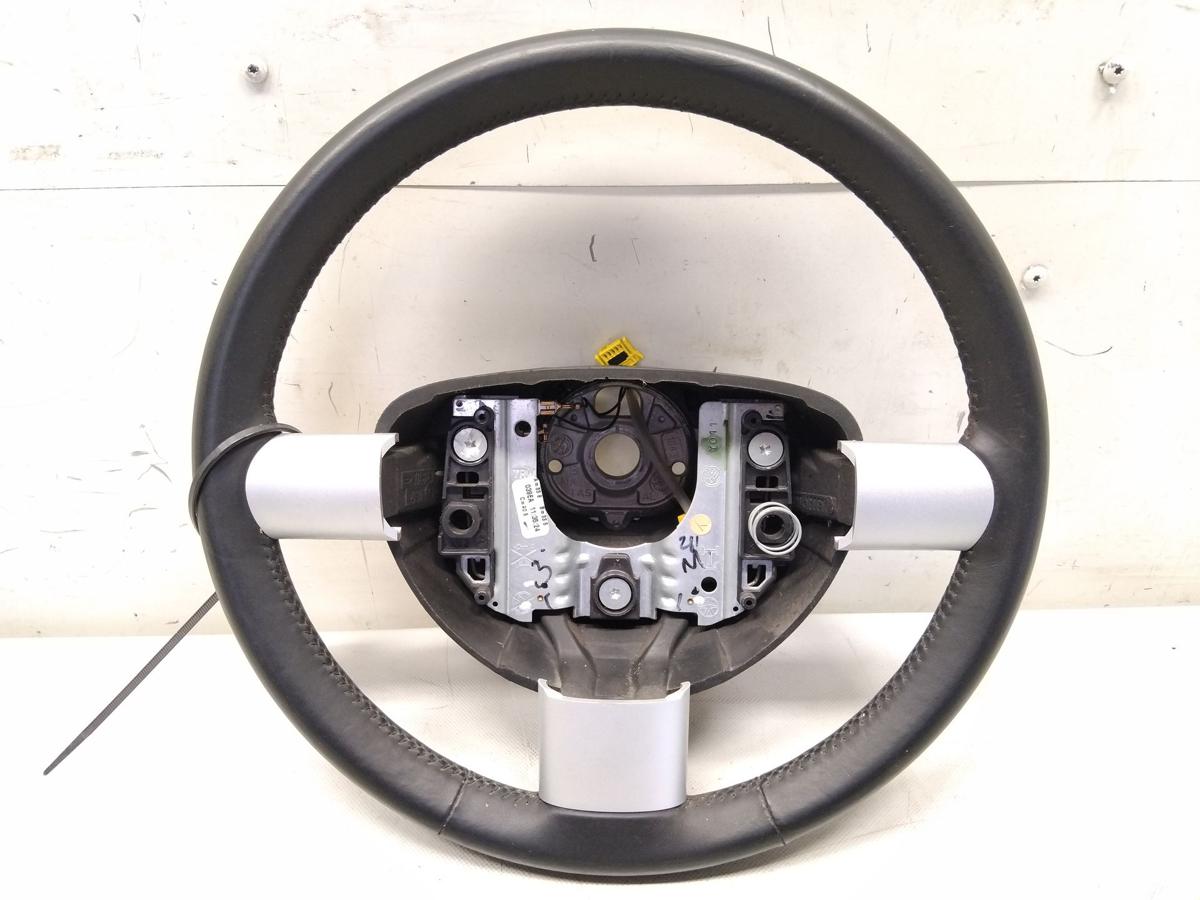 VW New Beetle 9C Lenkrad Leder grau 3 Speichen BJ2002