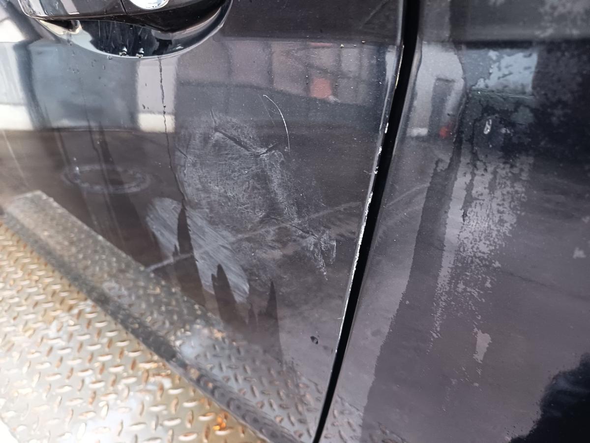 Ford Fiesta VII original T&uuml;r vorn links Fahrer Pantherschwarz Bj 2012