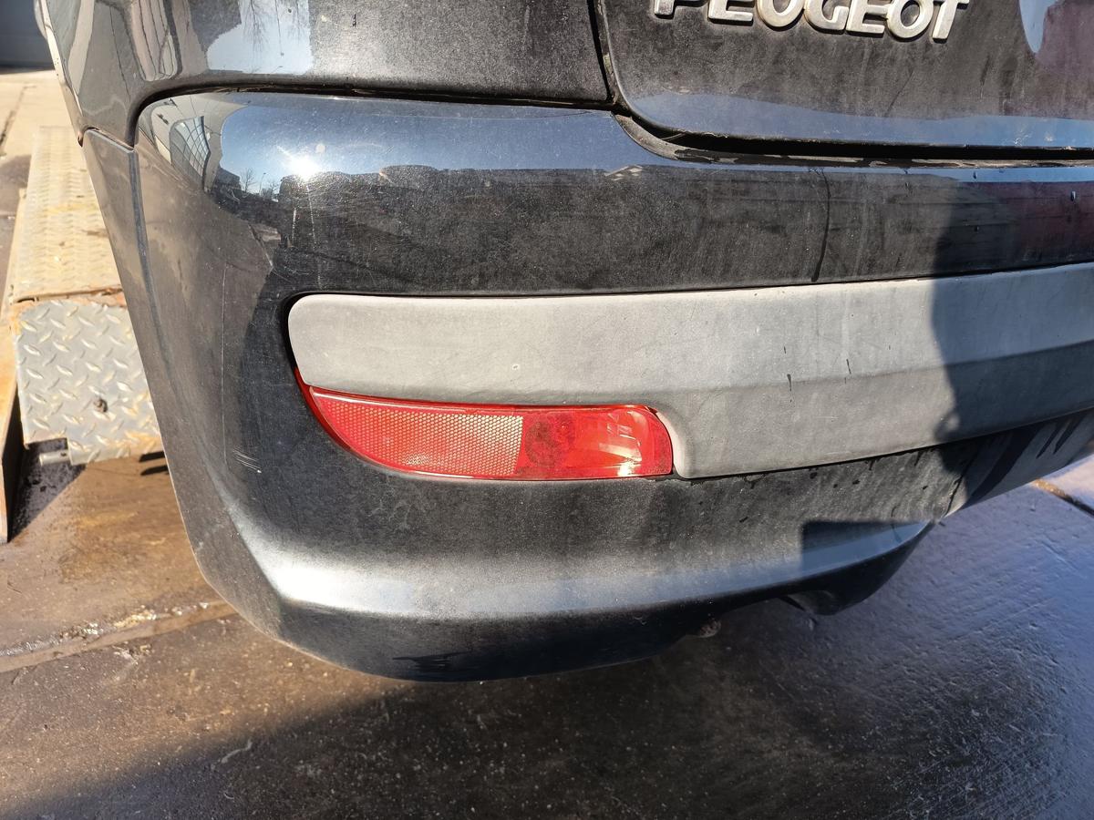 Peugeot 206+ original Sto&szlig;stange hinten 3 T&uuml;rer KTV Perla Schwarz Baujahr 2009