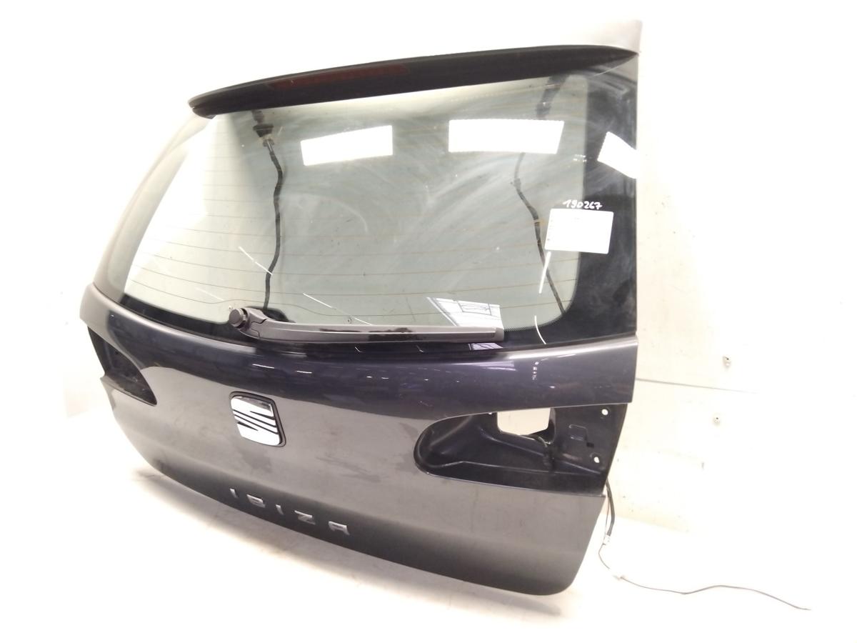 Seat Ibiza III 6L Heckklappe LS7Z gris zenit perlado inkl. Scheibe BJ2006