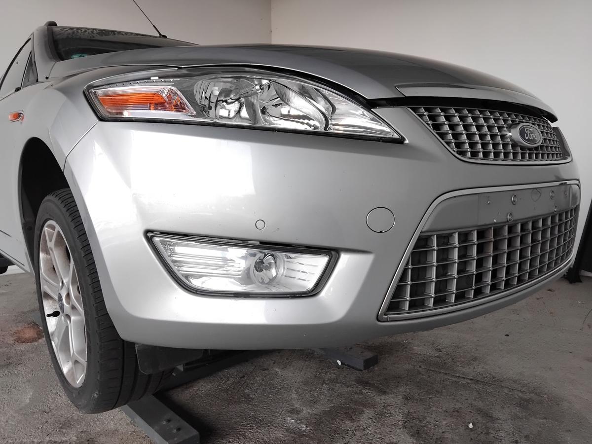 Ford Mondeo 4 BA7 original Sto&szlig;stange Sto&szlig;f&auml;nger vorn mit PDC Grill BJ2007 Cosmic Silber