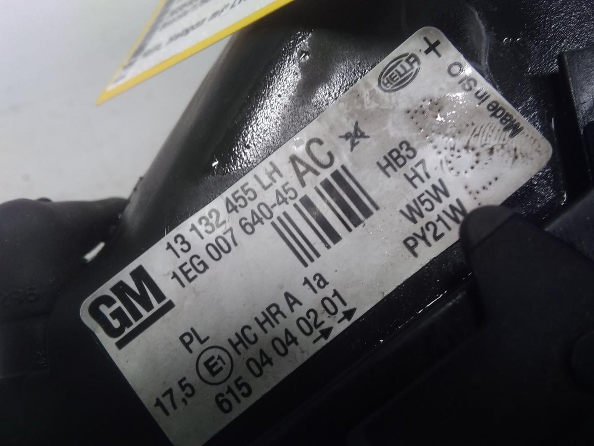 Opel Astra G original Scheinwerfer links Hella Halogen mit LWR BJ2003 13132455
