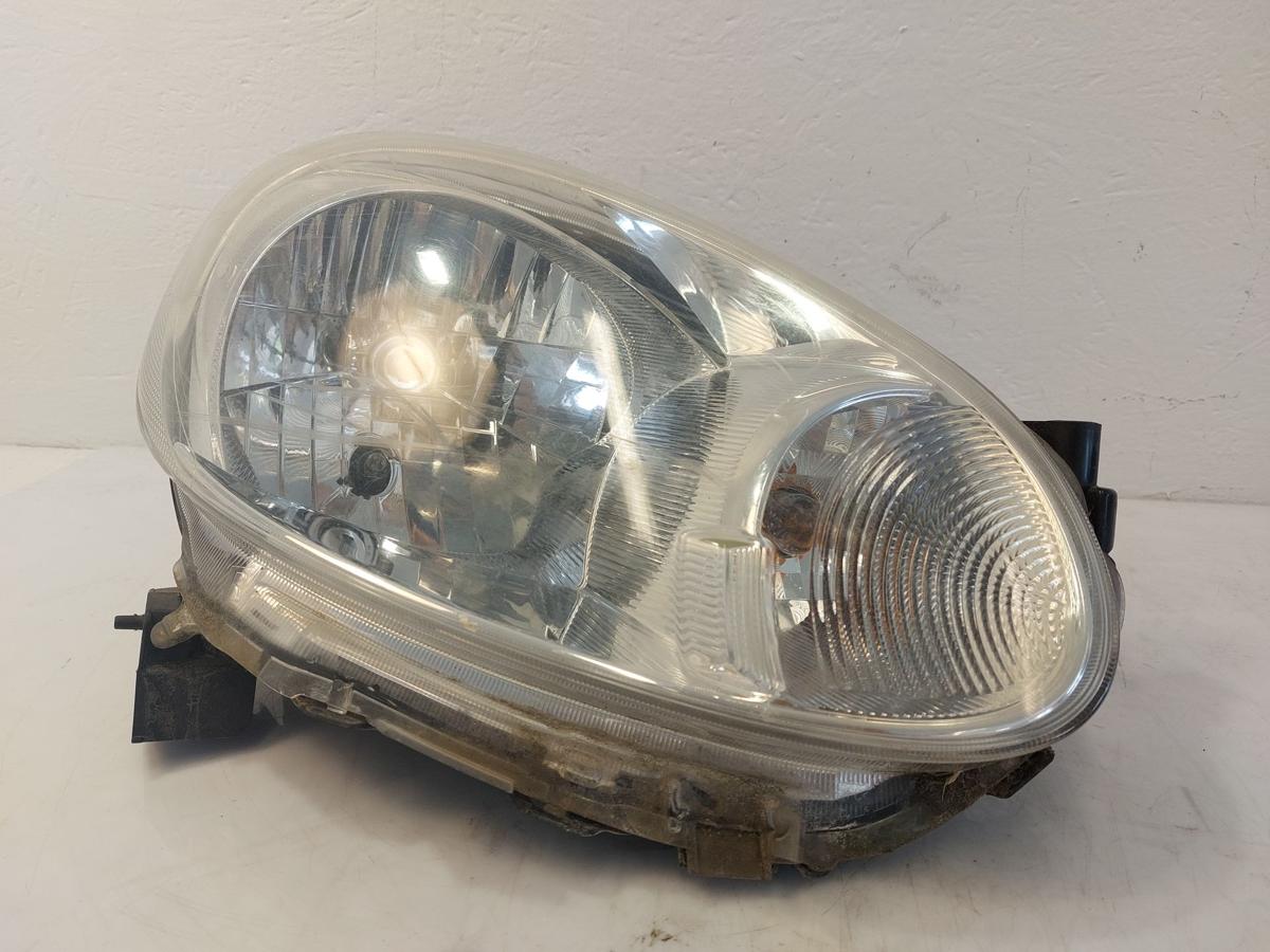 Nissan Micra K13 Scheinwerfer Hauptscheinwerfer vorn rechts Kratzer Streuscheibe