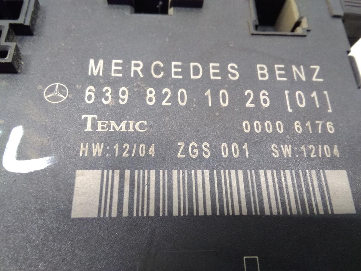 Mercedes Benz Vito 639 original T&uuml;rsteuerger&auml;t vorn links 6398201026 BJ2008