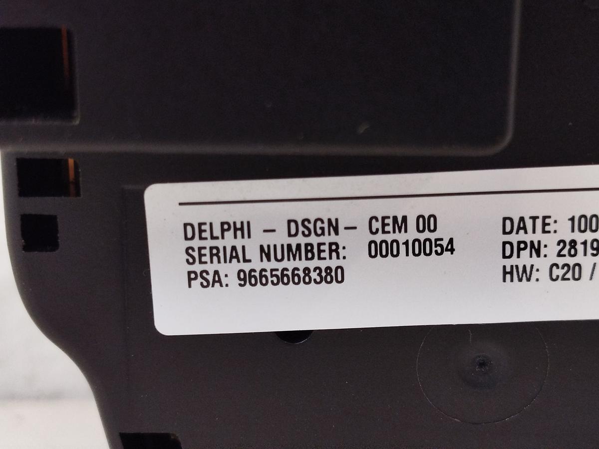 Peugeot 508 ND NE bis14 Schalterblock Mittelkonsole Navigationssteuerung