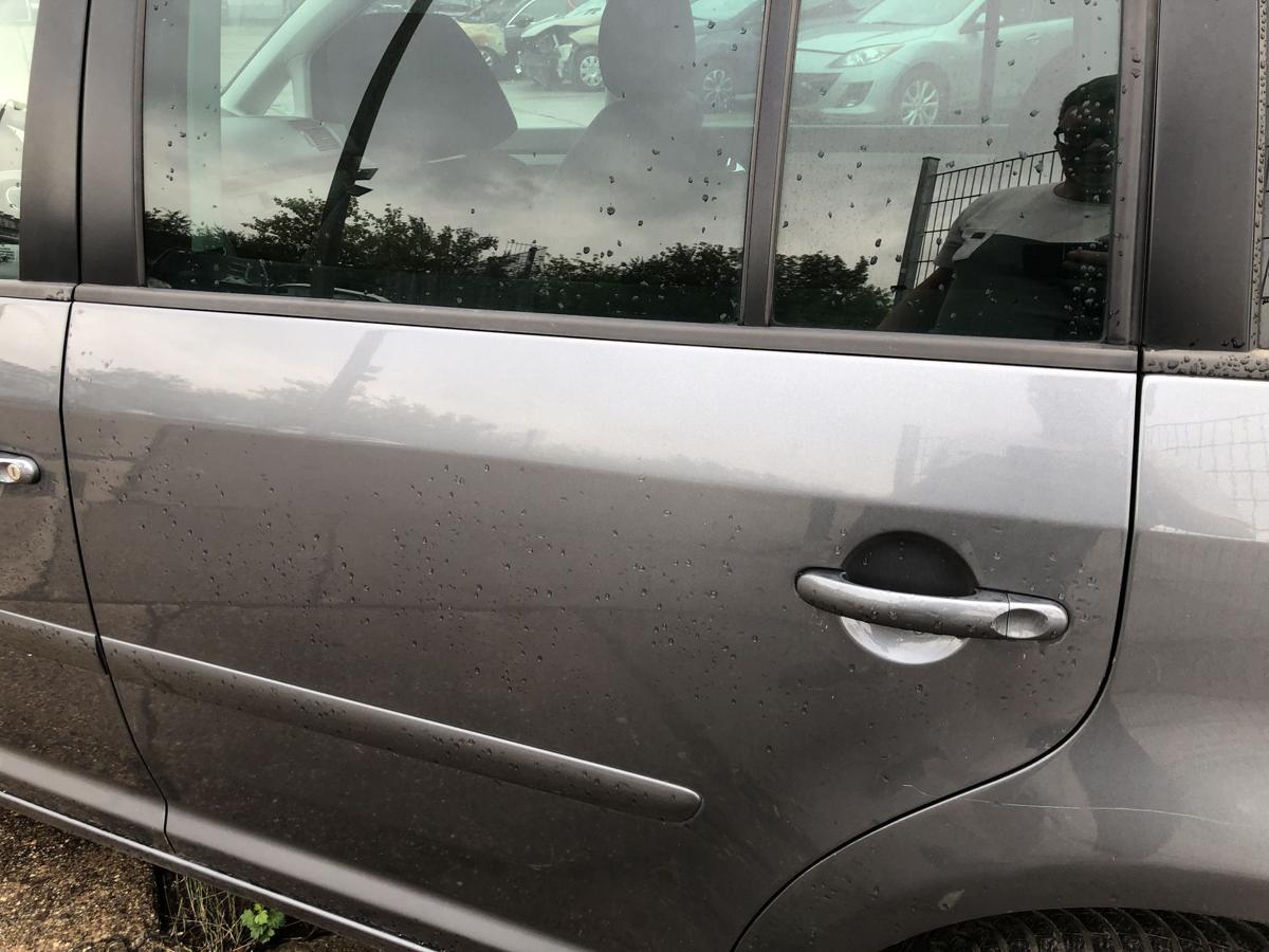 VW Touran 1T Tür hinten links Fondtür im Rohbau LD7X Platinum Grey Metallic