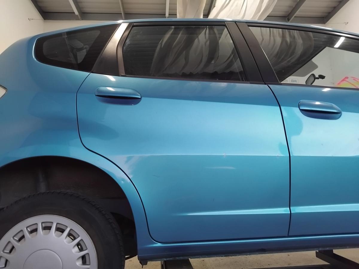 Honda Jazz 2 GG T&uuml;r hinten rechts BG53M Cerulean Blue Metallic BJ2008