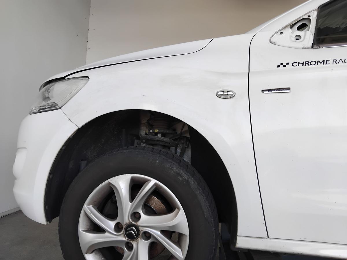 Citroen C-Elysee original Kotfl&uuml;gel vorn links EWP weiss banquise BJ2015