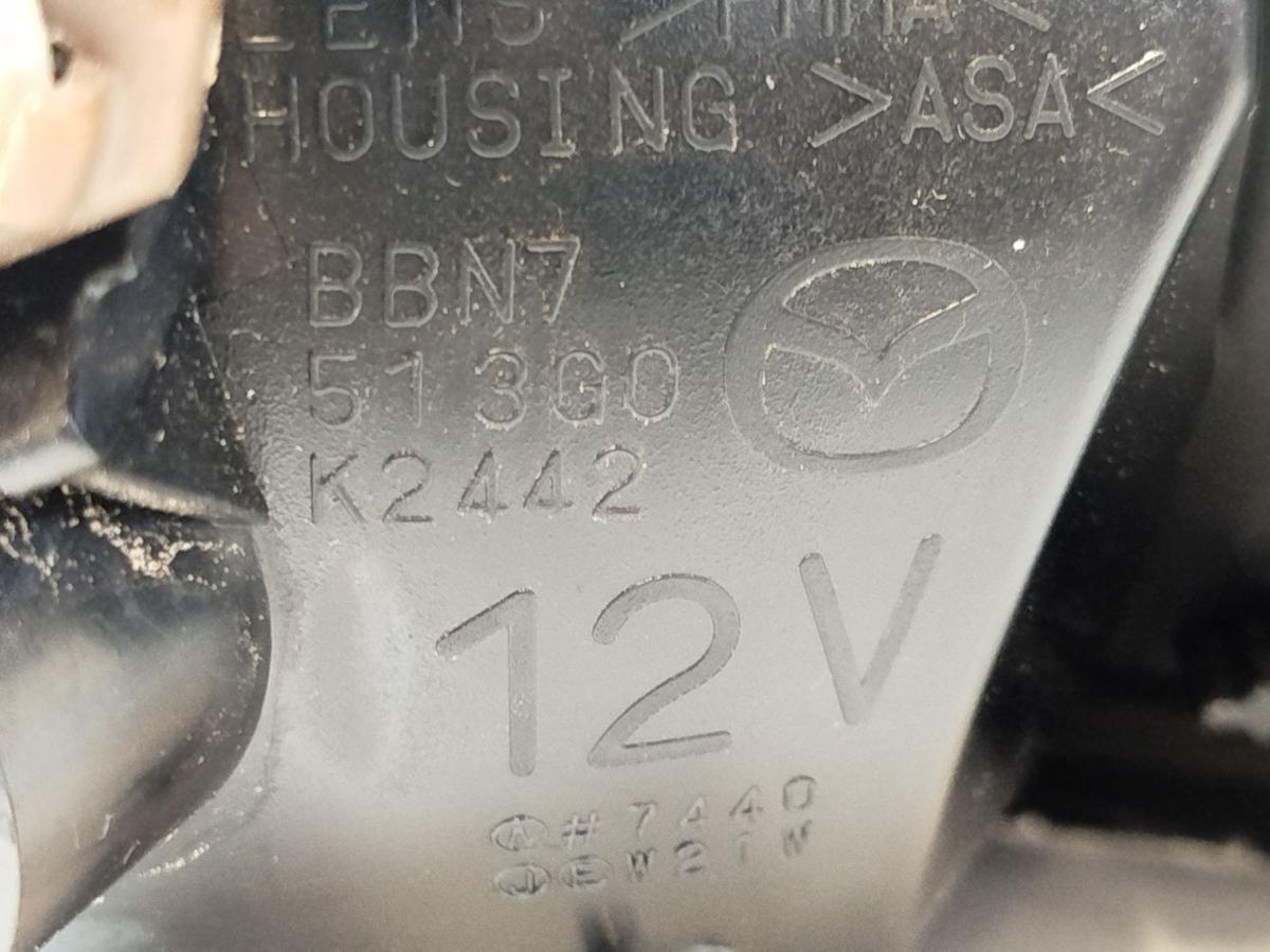 Mazda 3 Typ BL R&uuml;ckleuchte au&szlig;en rechts R&uuml;cklicht Heckleuchte 5trg OEM