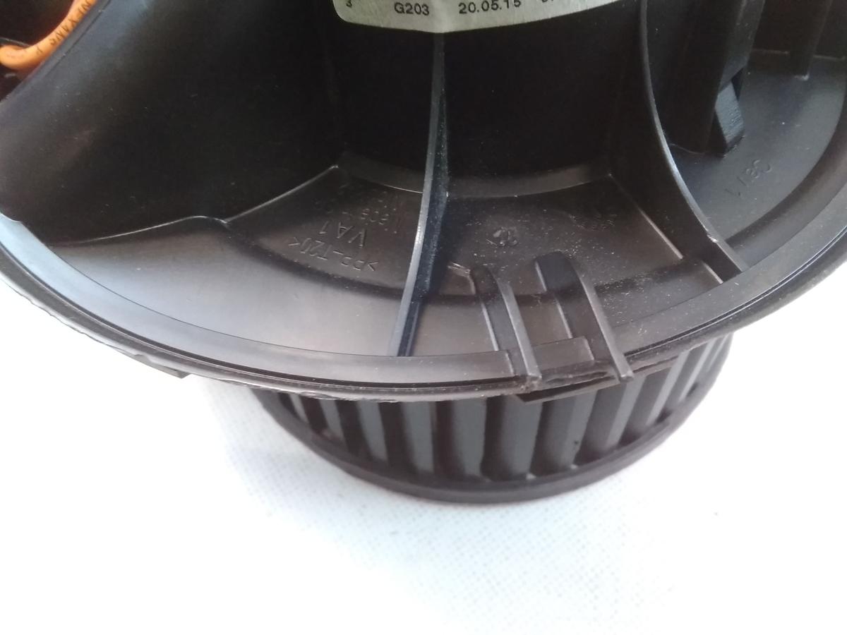 Seat Alhambra 7N original Heizungsgebl&auml;se vorn mit Gebl&auml;seregler Bj.2015