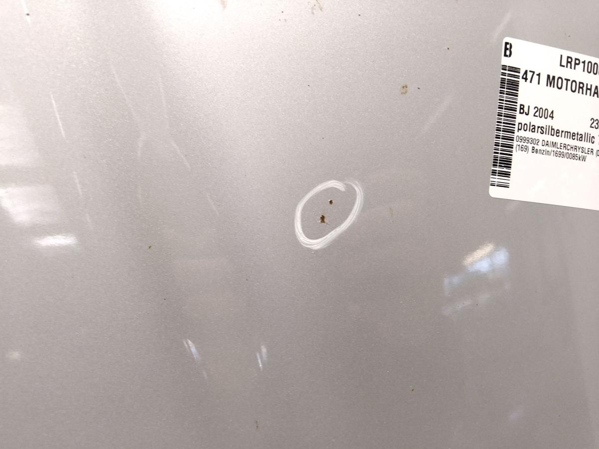 Mercedes Benz A-Klasse W169 original Motorhaube polarsilbermetallic 761 Bj.2004