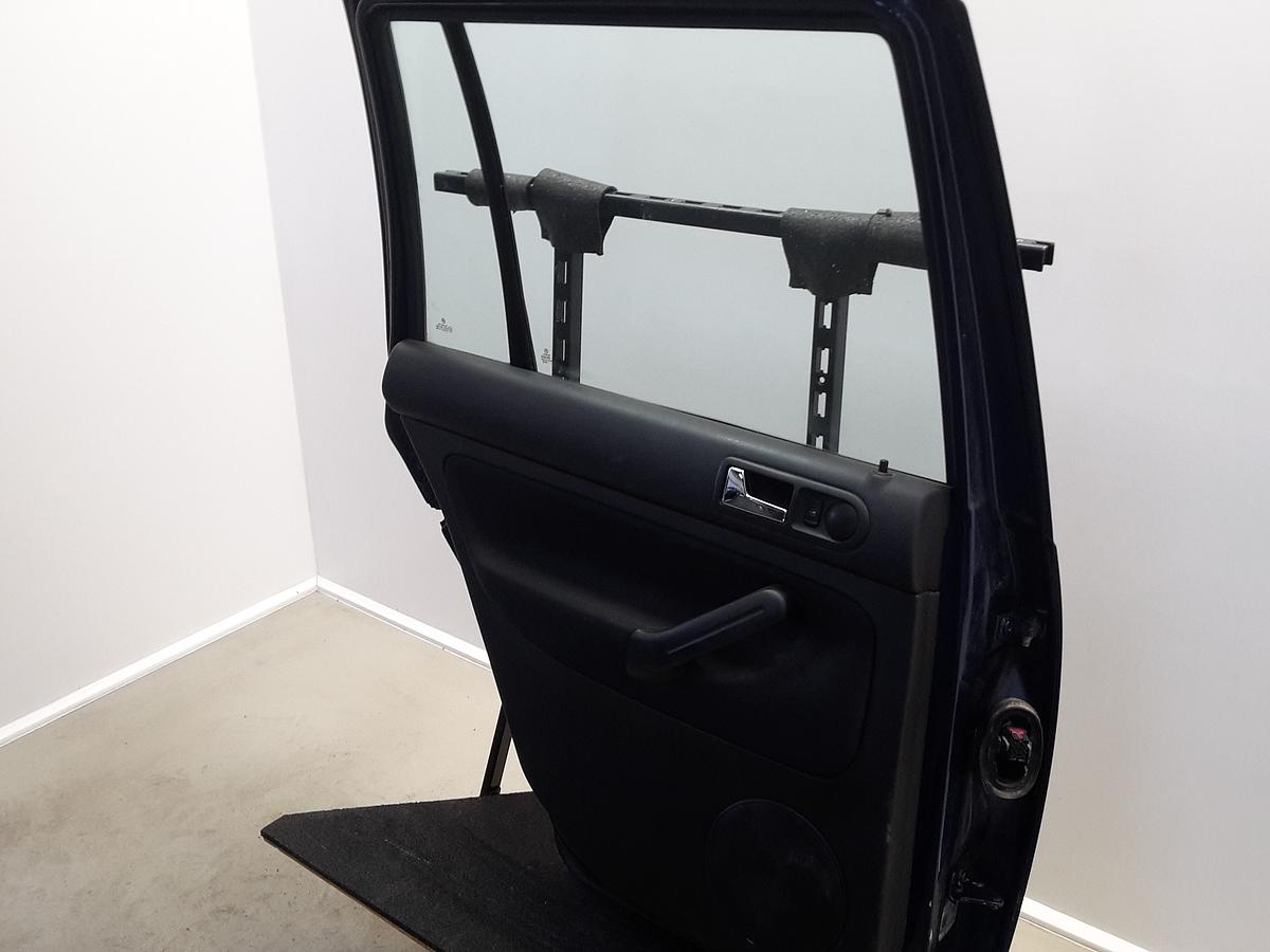 VW Golf IV 4 1J original T&uuml;r hinten links Fond LB5N Indigoblau Bj 2003