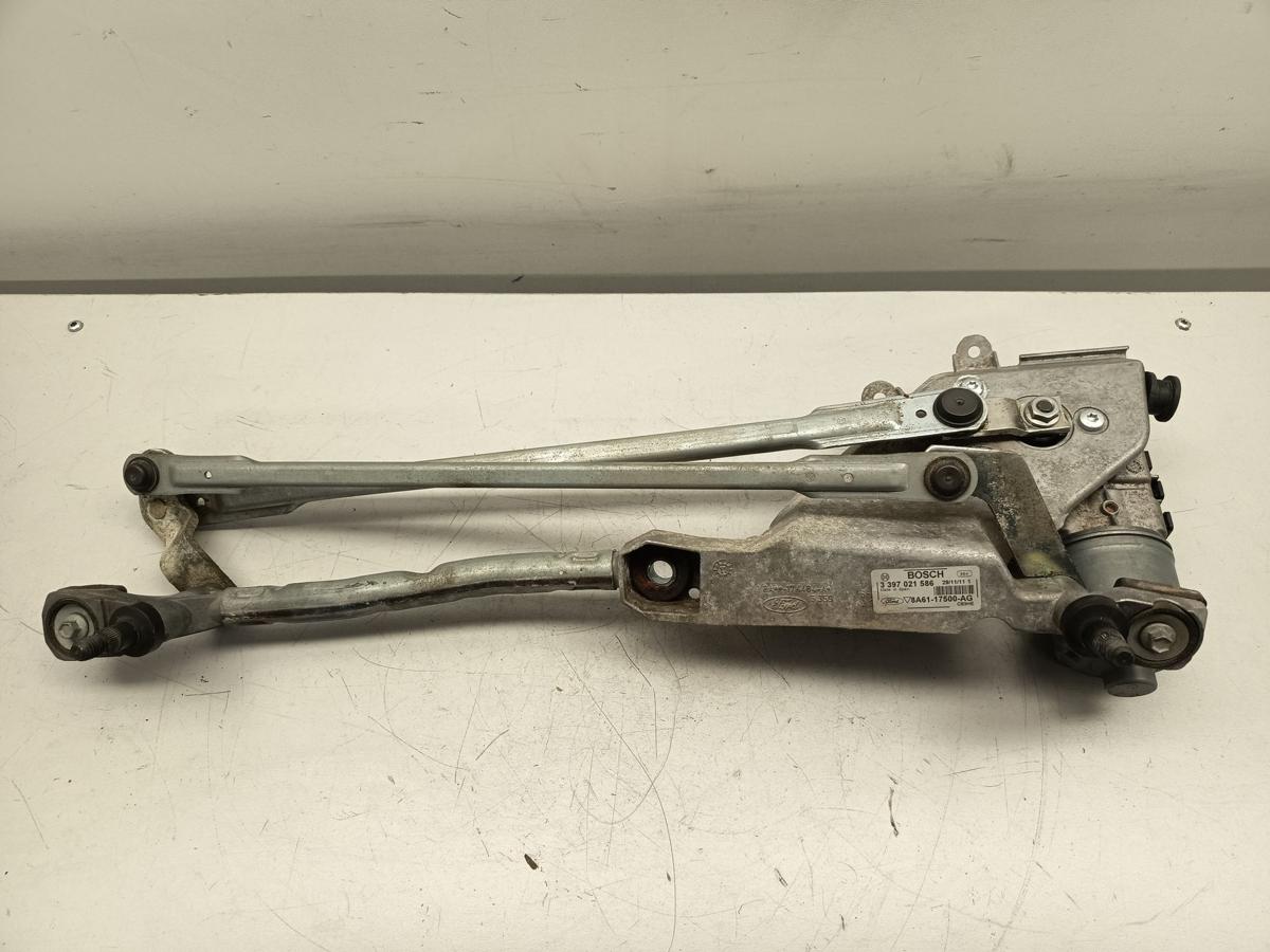 Ford Fiesta VI JA8 original Wischermotor vorne mit Wischergest&auml;nge Bj 2012