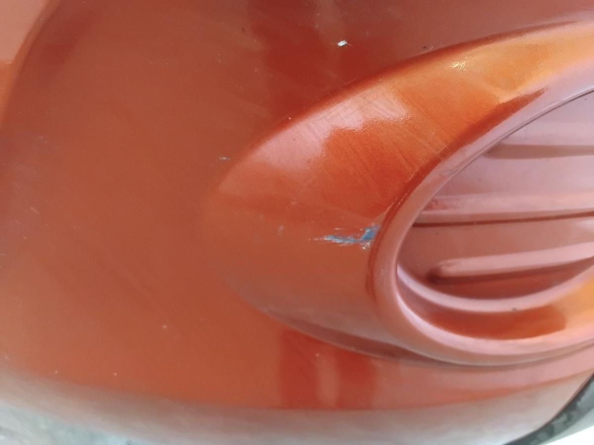 Citroen Berlingo 2 original Sto&szlig;stange Sto&szlig;f&auml;nger vorn EKQ luziferrot BJ2010