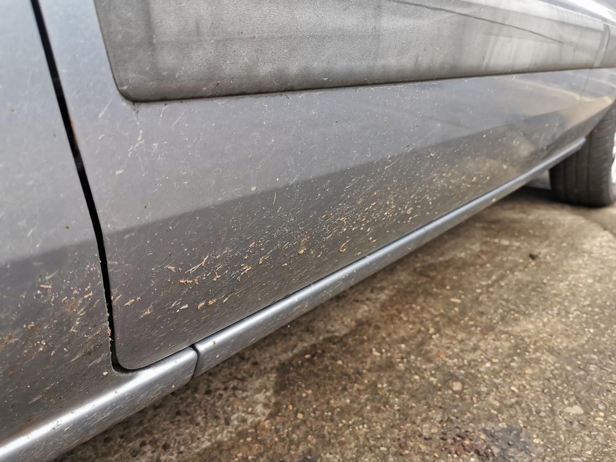 Ford Fuison JU2 Fahrertür Tür Autotür Roh vorn links J4 Hellblaumetallic Tonic