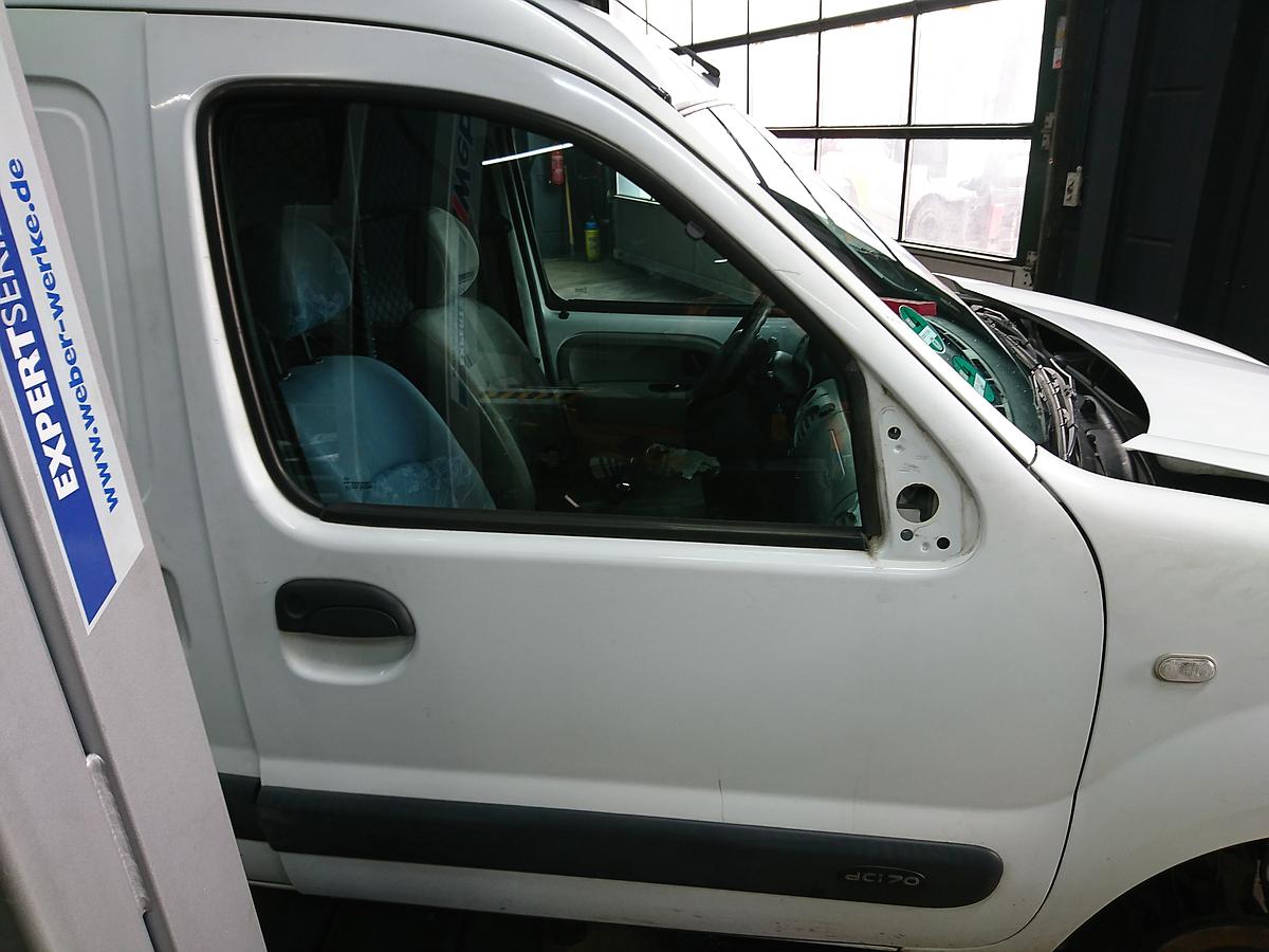 Renault Kangoo Rapid original Tür VR Beifahrertür O389 Blanc gracier Bj 05-09