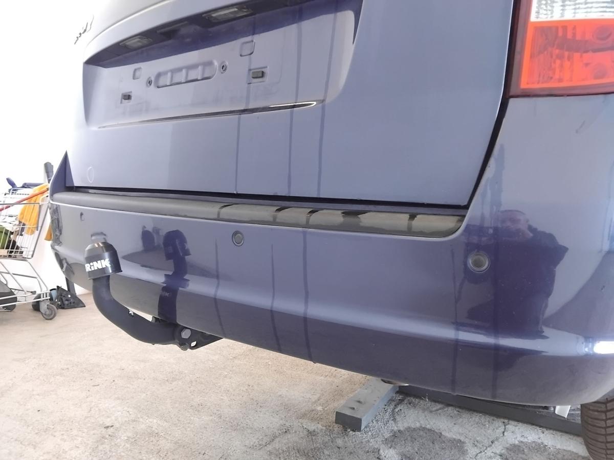 Kia Ceed ED Kombi SW original Stossf&auml;nger Sto&szlig;stange hinten PDC BJ2008 A8 ABYSS BLUE