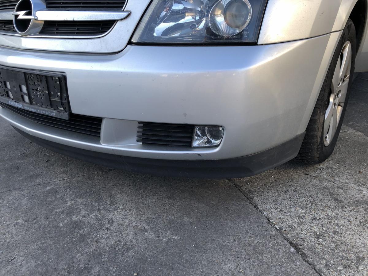 Opel Vectra C Caravan bis05 Sto&szlig;f&auml;nger vorn Frontsch&uuml;rze Nebel 2AU Starsilber 3