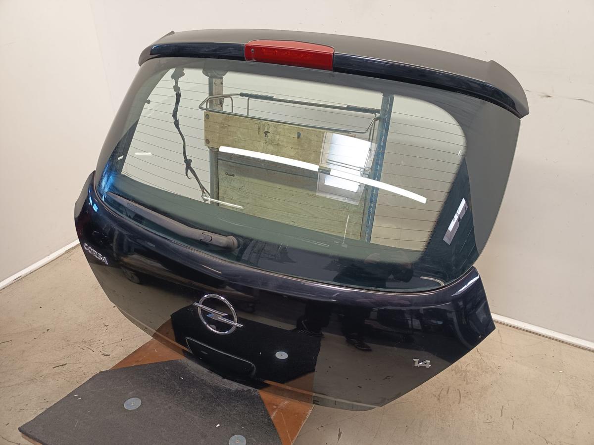 Opel Corsa D original Heckklappe hinten 2HU Z20R Saphirschwarz 3t&uuml;rer Bj 2007