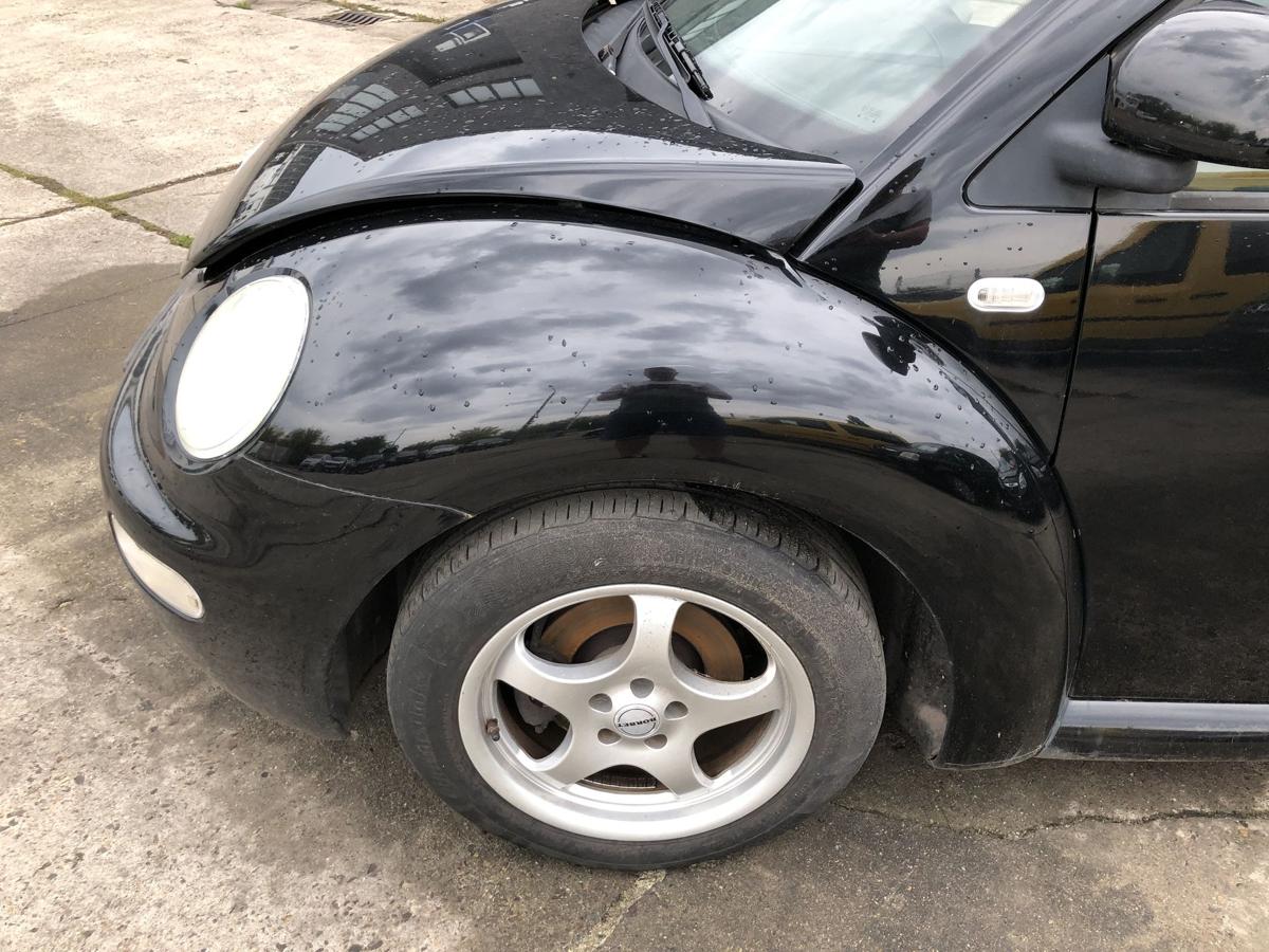 VW New Beetle 9C Kotflügel vorn links Fahrerseite L041 Brillantschwarz