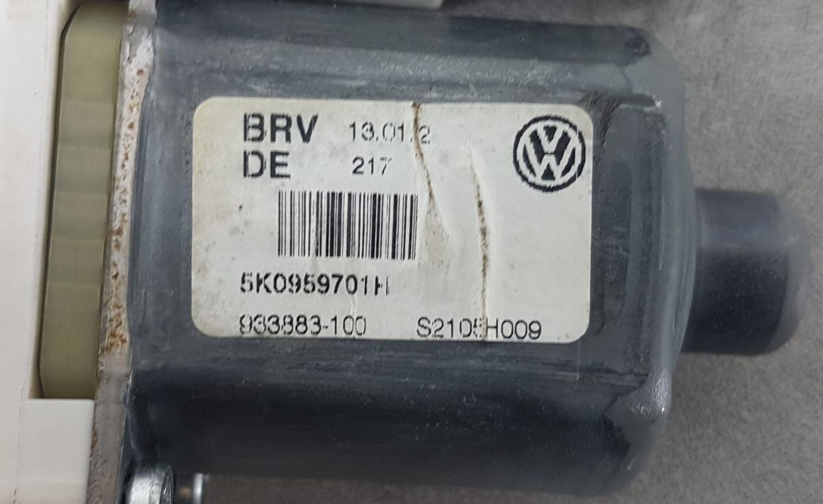 VW Golf VI Fensterhebermotor vorn links 5K0959701H 5K0959793 Bj2012 5 Türig