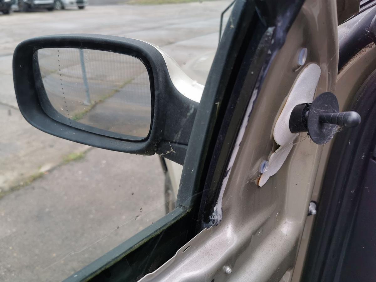 Renault Clio III BR Aussenspiegel Rückspiuegel links manuell TED11 Beige Pepper