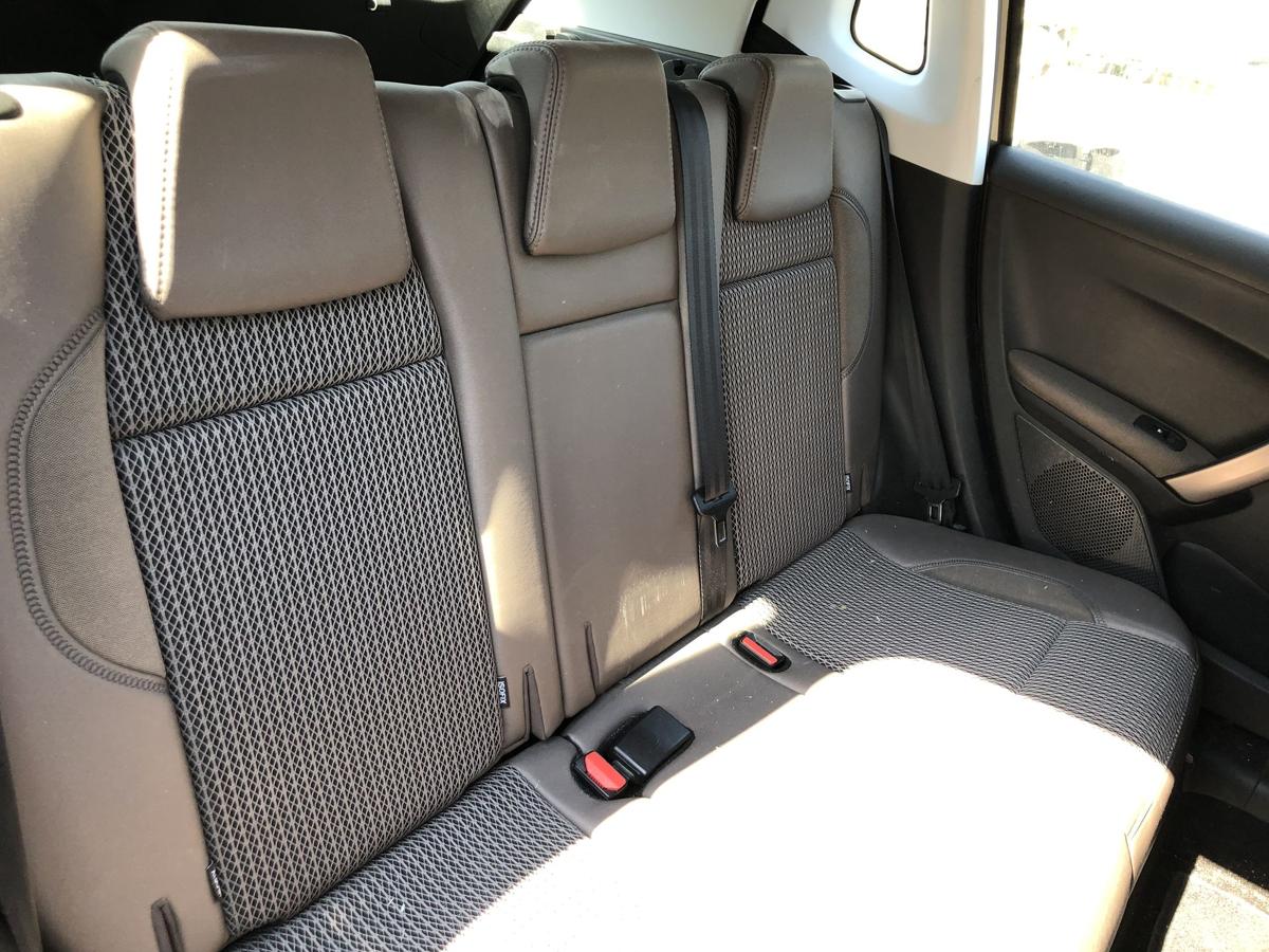 Peugeot 2008 I CU Rücksitzbank Rücksitz Sitzbank Rückbank Kunstleder braun Stoff