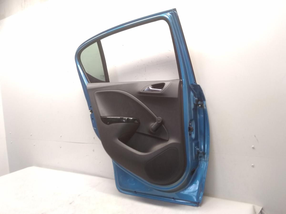 Opel Corsa E Tür hinten links arktisblaumetallic Z22V trueblue Bj.2016