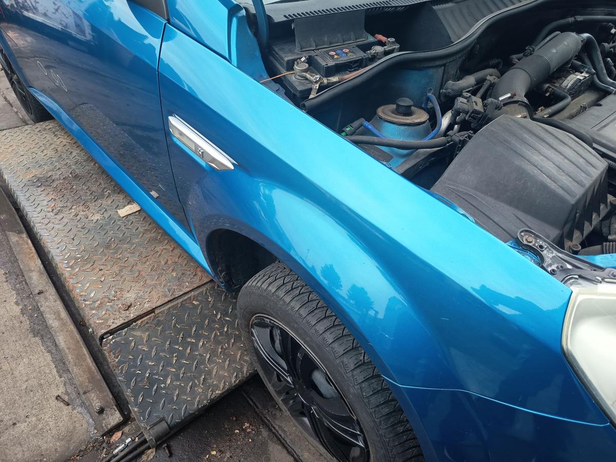 Opel Tigra Twintop original Kotfl&uuml;gel rechts Seitenteil Z21H Antiguablau Bj 2007