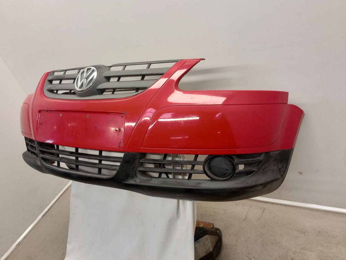 VW Fox orig Stoßstange vorn Stoßfänger Bj 2006 LY3D Tornadorot