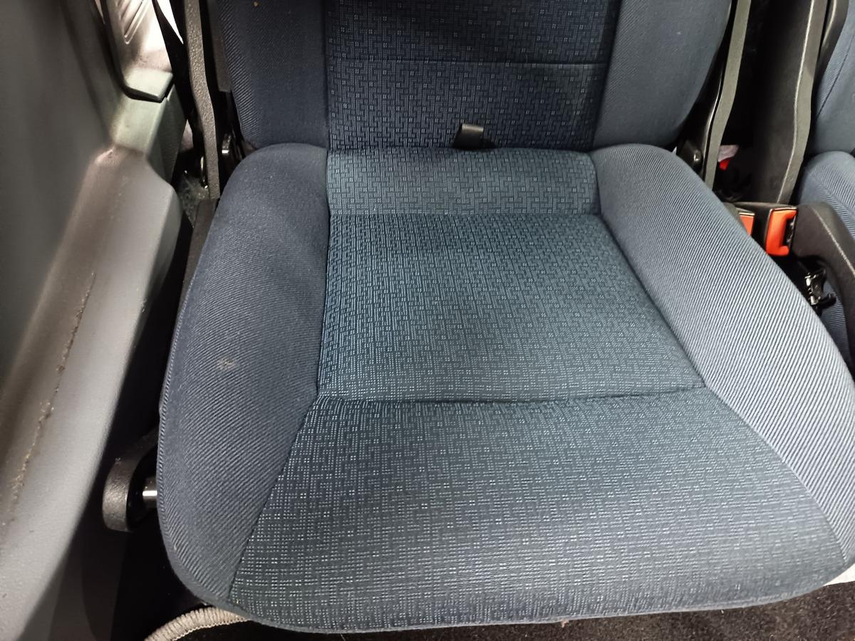 Ford S-Max 1 original Sitz hinten links Reihe 3 Stoff blau/grau Bj 2009 Ford S-Max 1 original Sitz hinten links Reihe 3 Stoff blau/grau Bj 2009