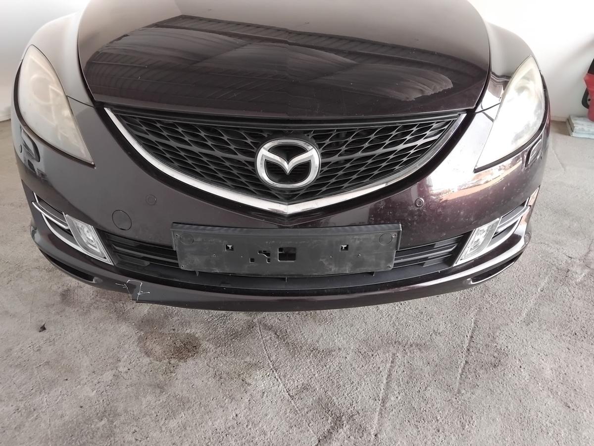 Mazda 6 II GH orig Sto&szlig;f&auml;nger Sto&szlig;stange vorn mit SRA PDC BJ2010 besch&auml;digt