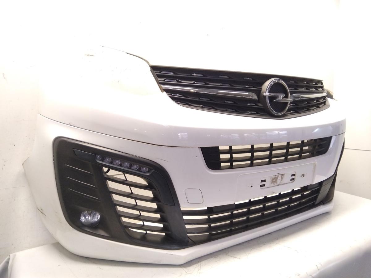 Opel Vivaro C original Stoßstange Stoßfänger vorn weiss Bj.2020