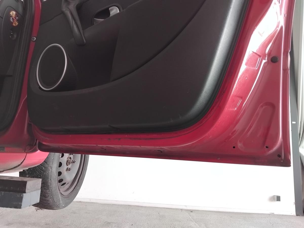Renault Clio 3 Grandtour Tür vorn rechts Beifahrertür OV727 spanisch rot BJ2009
