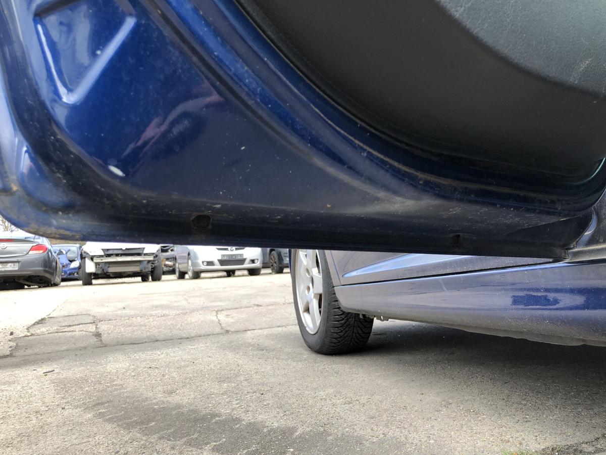 Peugeot 207SW T&uuml;r hinten links Fondt&uuml;r Kombi im Rohbau KPL Montebello blau