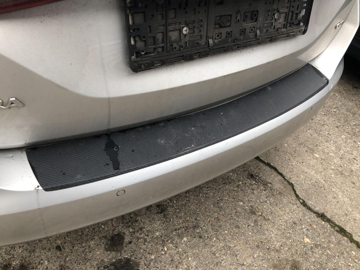Opel Astra K B16 Caravan Stoßfänger hinten Heckschürze mit PDC Z176 Argonsilber
