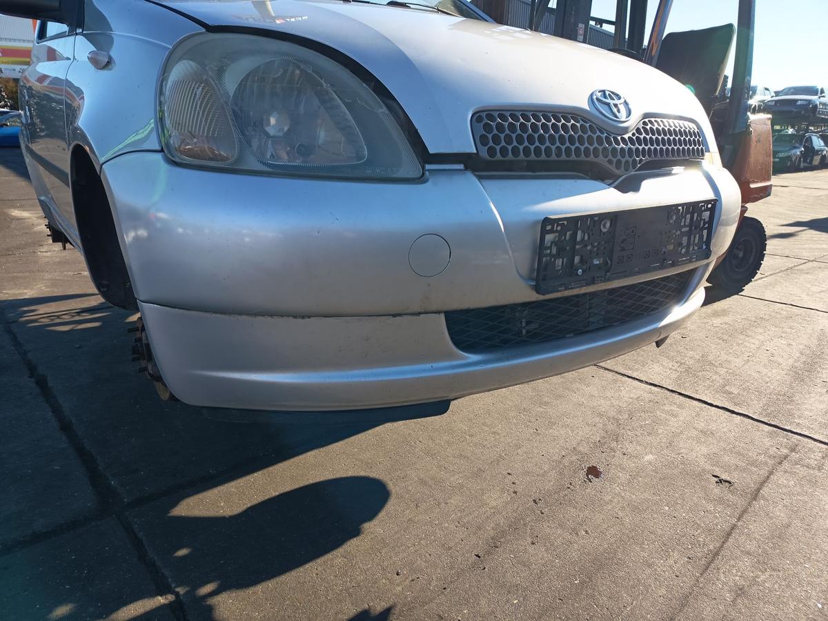Toyota Yaris XP10 orig Stoßstange vorn Stoßfänger 199 Siber Bj 2000