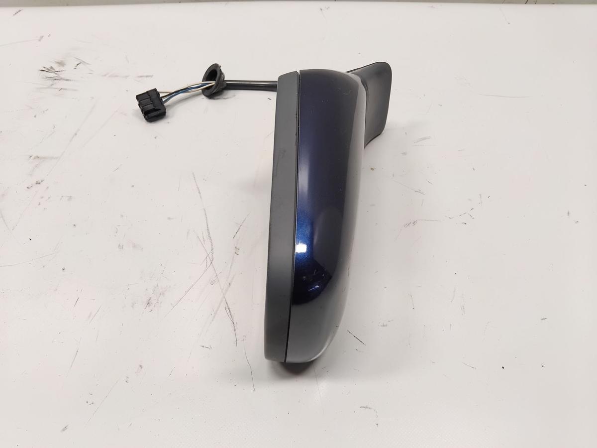 Volvo V70 S70 orig Au&szlig;enspiegel rechts 41726 Royalblau elektrisch beheizt BJ1998