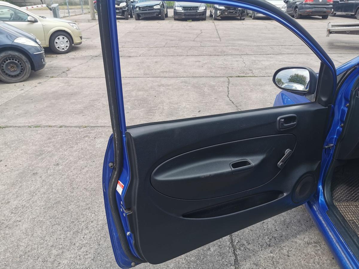 Daihatsu Cuore 251 Fahrertür Tür Autotür Rohbautür vorn links B51 Blue Perl TEXT