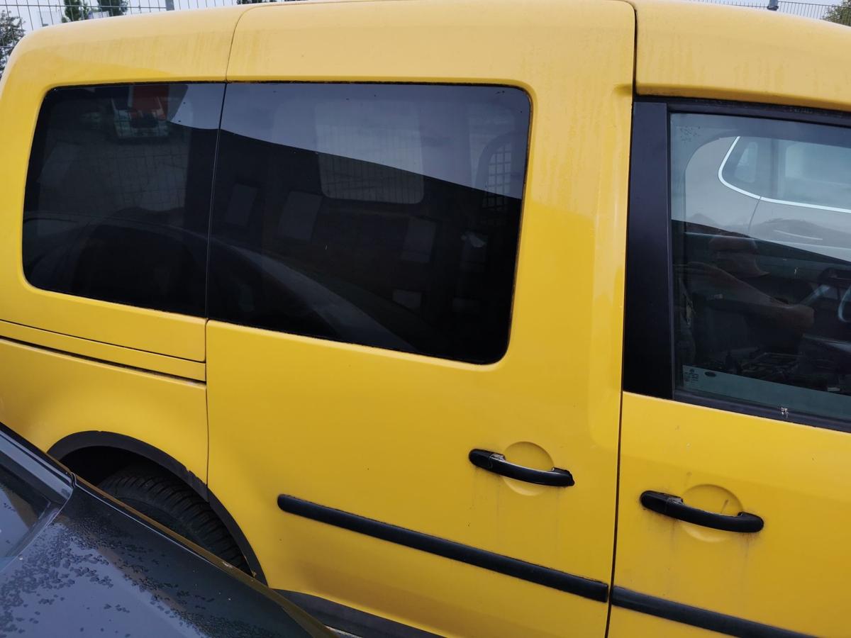 VW Caddy 2K Tür Schiebetür Autotür hinten rechts Roh ginstergelbR132 TEXT BILDER
