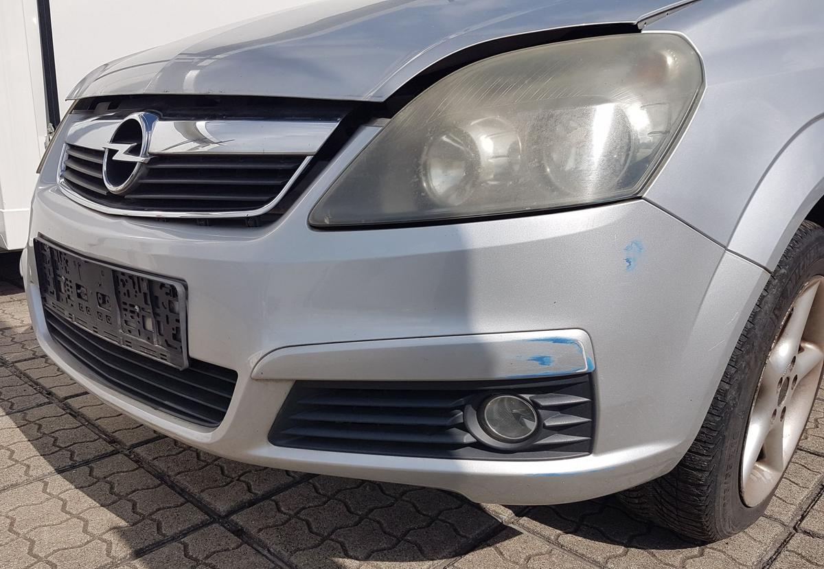 Opel Zafira B Sto&szlig;stange Sto&szlig;f&auml;nger vorn in 2AU Starsilber III Bj2006