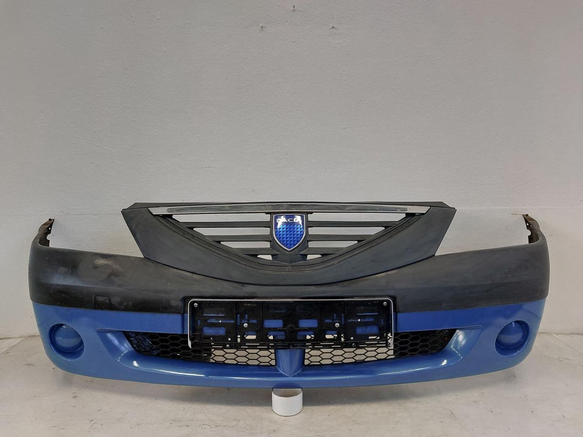 Dacia Logan LS0 Stossf&auml;nger Stossstange Bumper vorn TE61F Azur bis Bj 2008