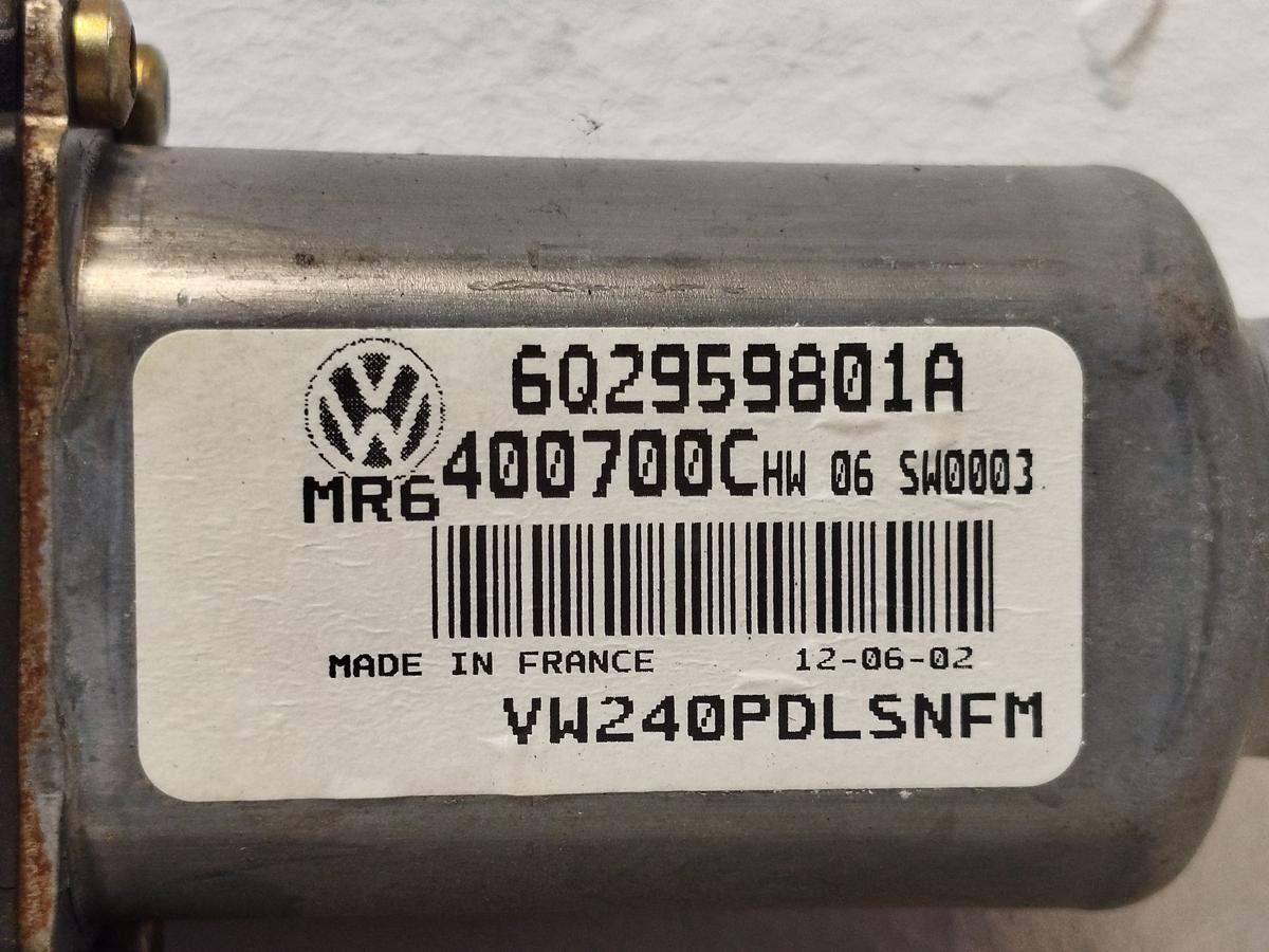 VW Polo 9N 9N1 Fensterhebermotor vorn rechts Hebermotor Motor Fensterheber