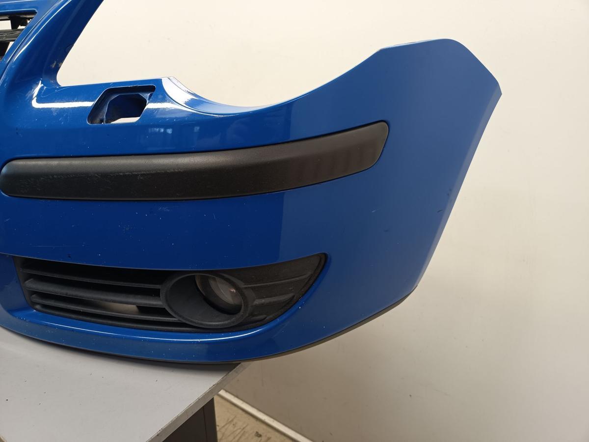 VW Polo 9N3 original Sto&szlig;stange vorne LA5F Summer Blue Baujahr 2007