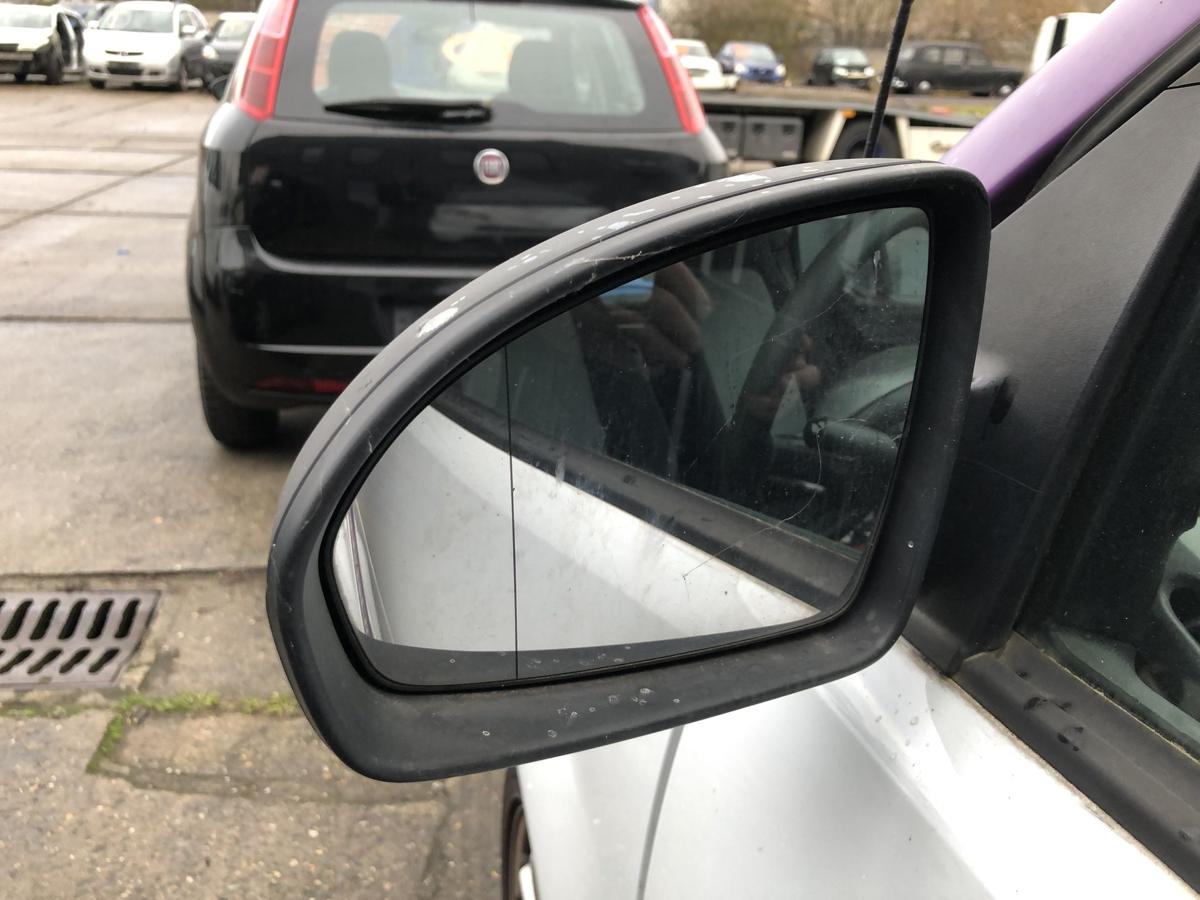 Smart 451 Mopf Außenspiegel links Rückspiegel manuelle Verstellung unlackiert